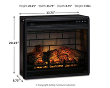 Load image into Gallery viewer, Entertainment Accessories Electric Infrared Fireplace Insert
