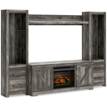 Load image into Gallery viewer, Wynnlow 4-Piece Entertainment Center with Electric Fireplace image
