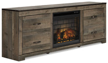 Load image into Gallery viewer, Trinell 72&quot; TV Stand with Electric Fireplace image

