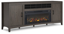Load image into Gallery viewer, Montillan 84&quot; TV Stand with Electric Fireplace image
