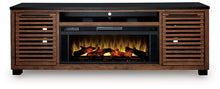 Load image into Gallery viewer, Kallari 84&quot; TV Stand with Electric Fireplace
