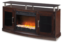 Load image into Gallery viewer, Chanceen 60&quot; TV Stand with Electric Fireplace image
