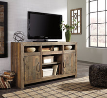 Load image into Gallery viewer, Sommerford 62&quot; TV Stand with Electric Fireplace
