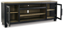 Load image into Gallery viewer, Foyland 83&quot; TV Stand with Electric Fireplace

