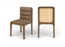 Load image into Gallery viewer, Ellis - Vegan Leather Upholstered Dining Chair (Set of 2) - Brown Base
