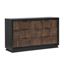 Load image into Gallery viewer, Houston - 6 Drawer Dresser - Walnut
