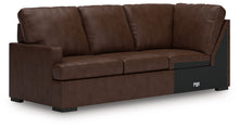 Load image into Gallery viewer, McDowlan - LAF Sofa With Corner Wedge - Coffee
