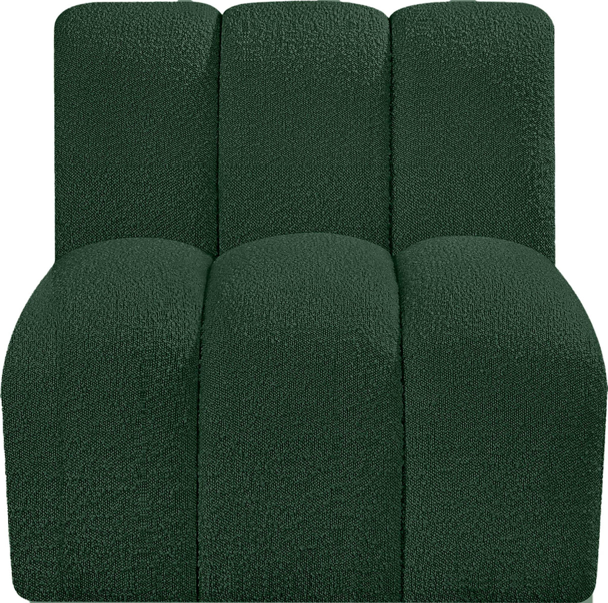 Arc - Boucle Fabric Straight Chair