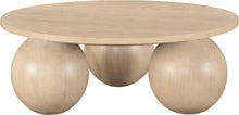 Load image into Gallery viewer, Fitch - Wood Oak Veneer Coffee Table - 3 Legs
