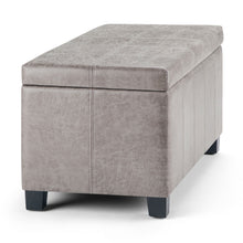 Load image into Gallery viewer, Dover - Upholstered Storage Ottoman Bench
