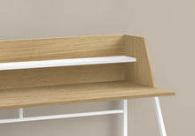 Load image into Gallery viewer, Computer Desk For Home Office, Laptop, Storage Shelves, Marble Look Contemporary &amp; Modern

