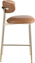 Load image into Gallery viewer, Lupita - Counter Stool With Brushed Gold Frame (Set of 2)
