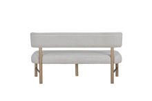 Load image into Gallery viewer, Pagosa - Upholstered Bench - English Knotty Oak / Gray
