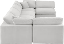 Load image into Gallery viewer, Comfy - 6 Piece Velvet Modular Armless Sectional
