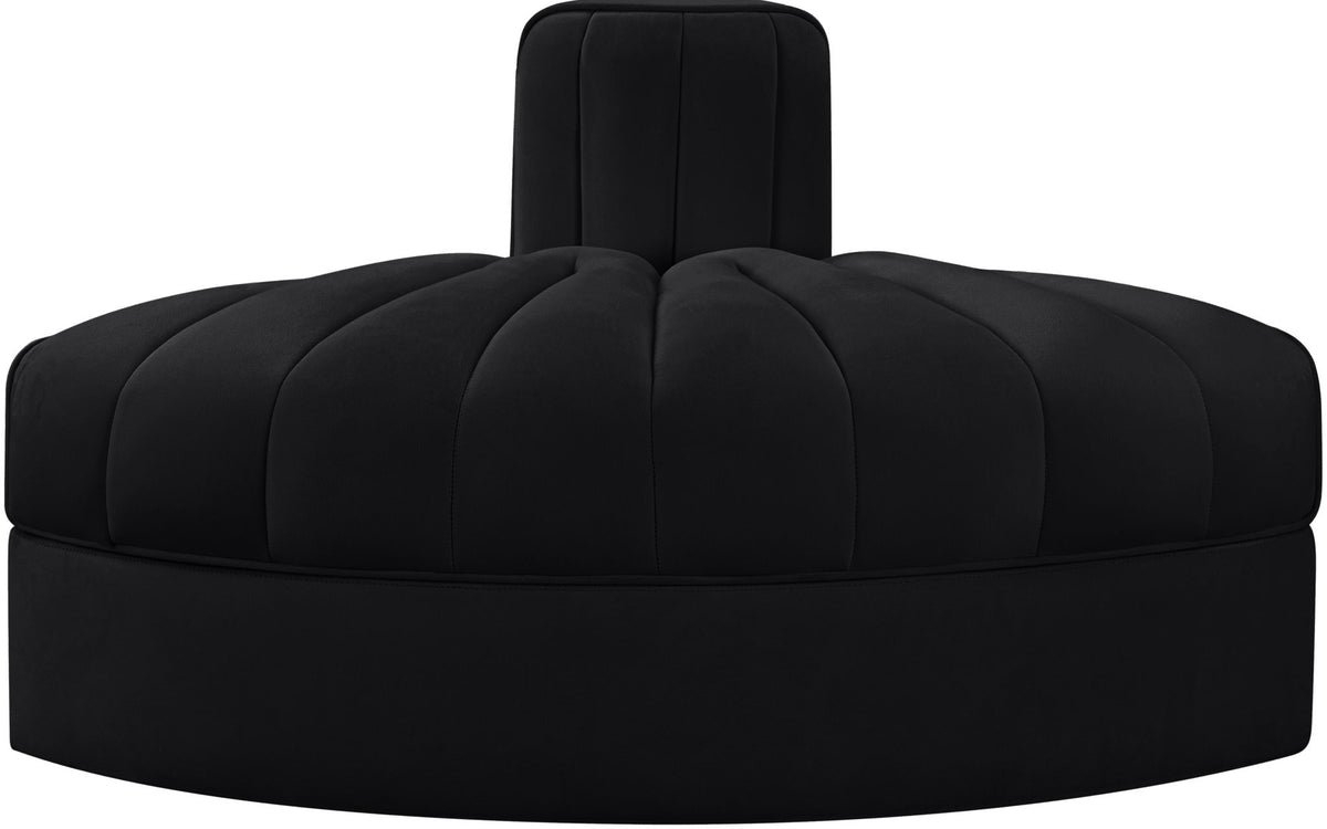 Rummi - Velvet Performance Fabric Upholstered Modular Chair