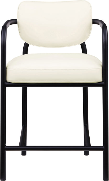 Serava - Vegan Leather Upholstered Bar Stool