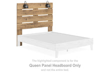 Load image into Gallery viewer, Larstin - Queen Panel Headboard - Brown
