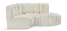 Load image into Gallery viewer, Arc - Faux Leather 3 Piece Modular L-Shaped Sofa
