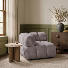 Load image into Gallery viewer, Orin - Velvet Performance Fabric Upholstered Modular Corner Chair
