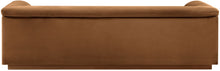Load image into Gallery viewer, Cascade - Velvet Sofa - Saddle
