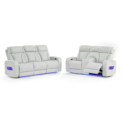 Julian - Set With Power Recliner, LED Lighting & Speaker