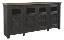 Load image into Gallery viewer, Tyler Creek - Extra Large TV Stand - Black / Gray
