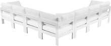 Load image into Gallery viewer, Nizuc - Outdoor Patio 7 Piece Modular Sectional With White Frame
