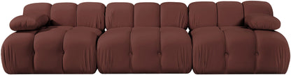Orin - Velvet 3 Piece Modular Sofa