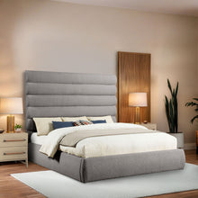 Load image into Gallery viewer, Adam - Boucle Fabric Bed With 70.5" Headboard
