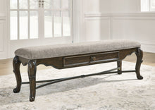 Load image into Gallery viewer, Maylee - Upholstered Storage Bench - Dark Brown
