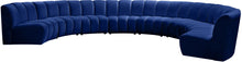 Load image into Gallery viewer, Infinity - 8 Piece Velvet Modular Sectional
