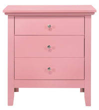 Load image into Gallery viewer, 3 Drawer Nightstand &amp; Dove Tailed Drawers
