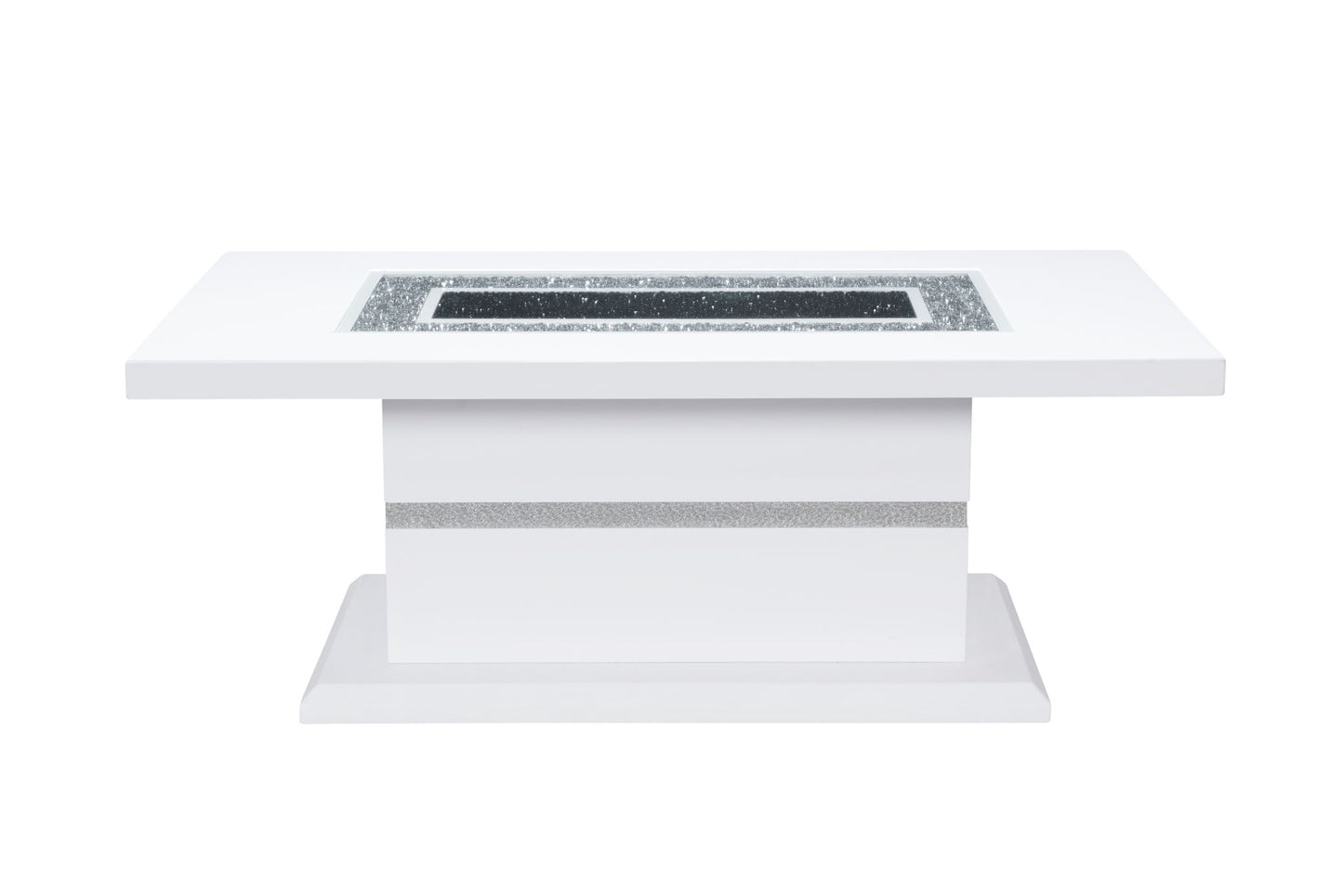 Monaco - Bar Table Column - White