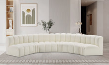 Load image into Gallery viewer, Arc - Faux Leather 6 Piece U-Shaped Modular Sofa
