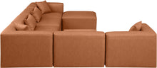 Load image into Gallery viewer, Cube - 7 Piece Modular Sectional - Cognac
