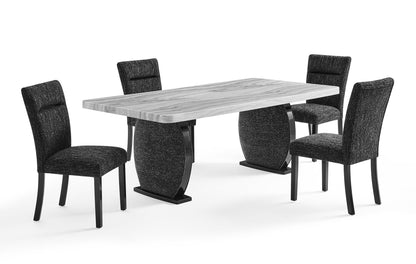 D2502 - Dining Table Base - Dark Gray