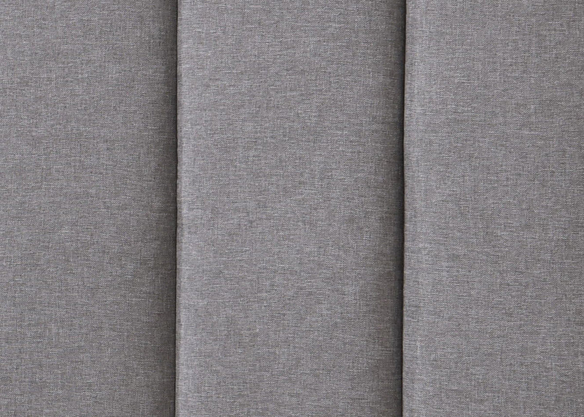 Millie - Upholstered Twin Headboard - Gray