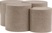 Load image into Gallery viewer, Dimple - 20" 4 Piece Modular Coffee Table - Terazzo Finish
