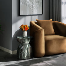 Load image into Gallery viewer, Caserta - Marble Finish Concrete End Table
