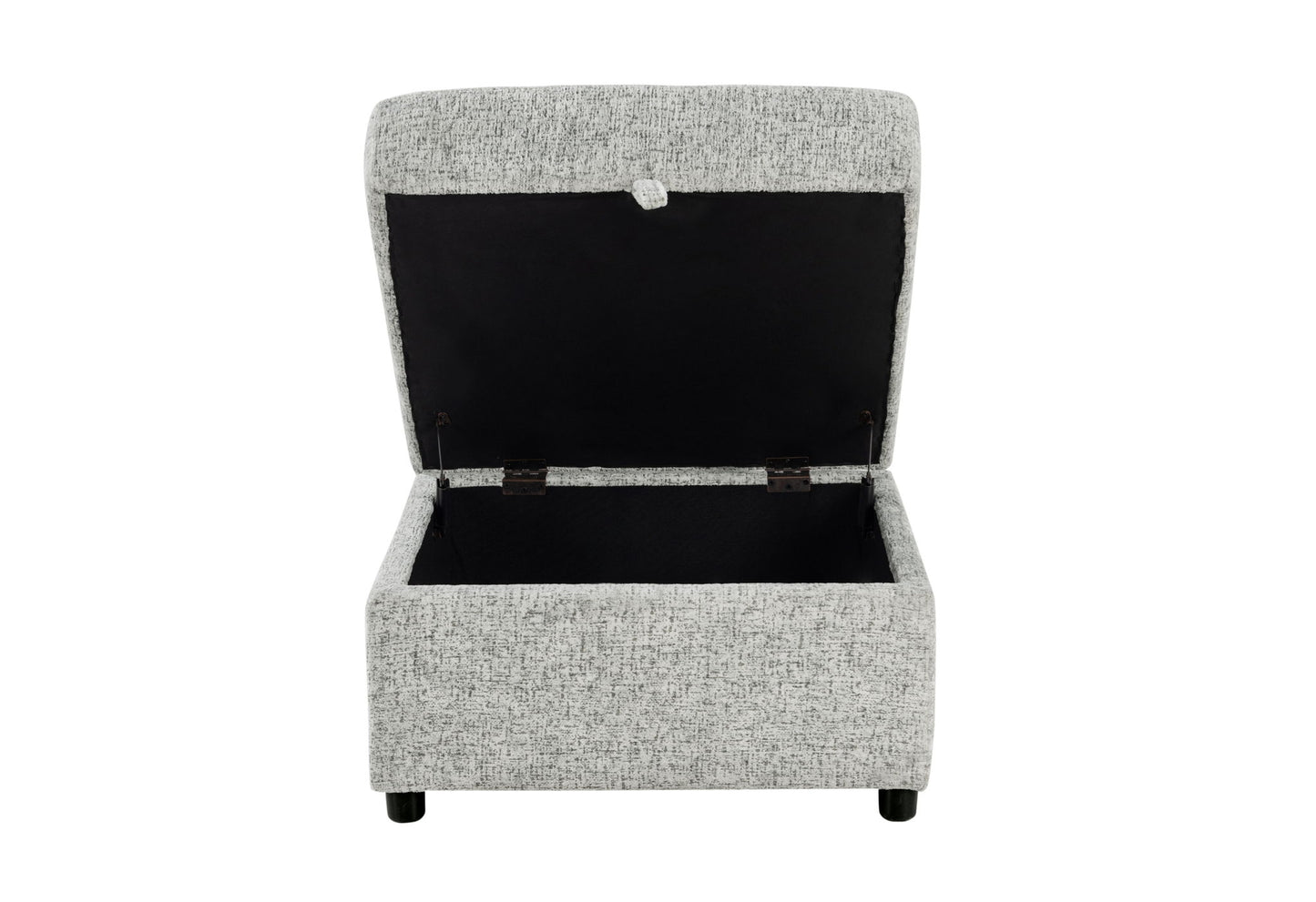 U9401 - Ottoman With Storage - Nickel