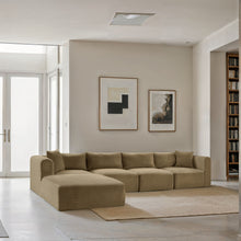 Load image into Gallery viewer, Shaggy - 5 Piece Modular Sectional With Ottoman
