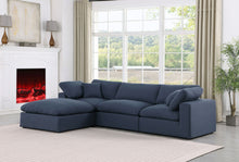 Load image into Gallery viewer, Comfy - 4 Piece Linen Fabric Modular Sectional With Chaise
