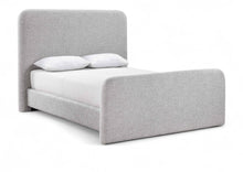 Load image into Gallery viewer, Fira - Linen Textured Fabric Upholstered Bed

