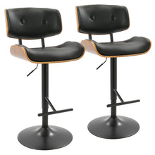 Load image into Gallery viewer, Lombardi - Mid Century Modern Adjustable Barstool
