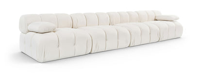 Orin - Velvet 4 Piece Modular Sofa