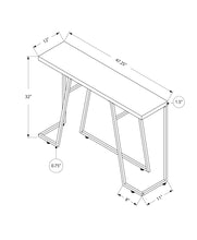 Load image into Gallery viewer, Accent Console Table For Entryway, Durable Construction - Taupe
