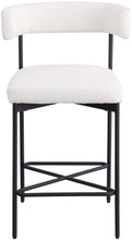 Load image into Gallery viewer, Rivage - Durable Stool With Black Frame (Set of 2)
