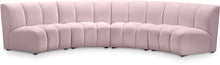 Load image into Gallery viewer, Infinity - 4 Piece Velvet Modular Sectional
