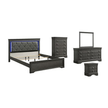 Load image into Gallery viewer, Blaze - Modern Bedroom Set With LED Headboard
