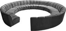 Load image into Gallery viewer, Infinity - 12 Piece Velvet Modular Sectional
